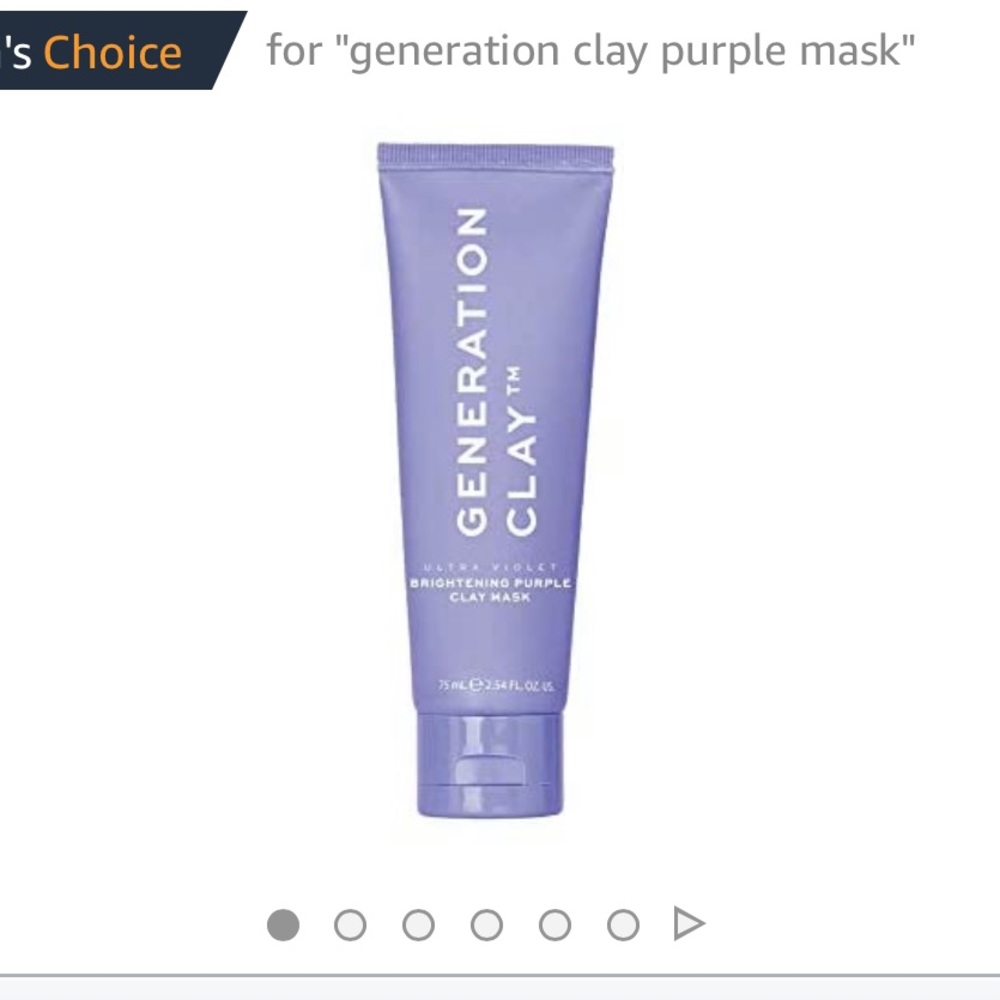 Generation Clay Violet Brightening Purple  Mask
